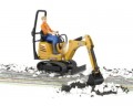 Bruder BRUDER 62002 bworld JCB Mikrobagger 8010 CT Микроэкскаватор BRUDER 62002 bworld JCB 8010 CT