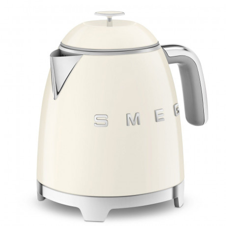 SMEG SMEG Wasserkocher SMEG Wasserkocher Edelstahl 0,8 L Fassung, 1400 W, Wasser Kocher, 1400,00 W, 360° Basis, BPA- Frei, elektrischer Wasser Kocher Klein Mini  Чайник SMEG Чайник SMEG, нержавеющая сталь, емкость 0,8 л, 1400 Вт, водоварка, 1400,00 Вт, ос