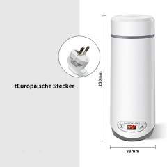 Yoyaxi Yoyaxi Reise-Wasserkocher Tragbarer Reise-Wasserkocher aus Edelstahl mit beheiztem Becher,350 ml, Drei Temperaturmodi, schnelles Aufheizen und Warmeerhaltung  Дорожный чайник Yoyaxi Портативный дорожный чайник из нержавеющей стали с чашкой с подогр