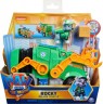 Spin Master Paw Patrol Rockys Deluxe Basis Fahrzeug aus dem Kinofilm mit Hundefigur Базовый автомобиль Paw Patrol Rocky's Deluxe из фильма с фигуркой собаки
