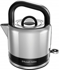 RUSSELL HOBBS RUSSELL HOBBS Wasserkocher Distinctions, schwarz 26420-70, 1,5 l, 1350 W, Edelstahl mit polierten Akzenten, Schnellkochfunktion, energiesparend blau Чайник RUSSELL HOBBS Distinctions, черный 26420-70, 1,5 л, 1350 Вт, нержавеющая сталь с поли