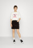 Tommy Hilfiger SKIRT A-line skirt chocolate ЮБКА Юбка А-силуэта шоколад