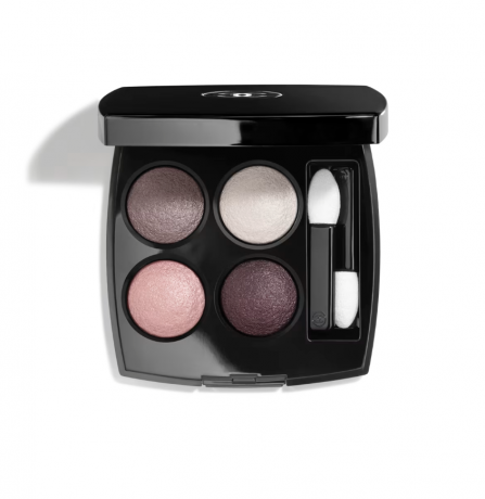 CHANEL Les 4 Ombres Lidschatten 202 Tisse Camelia, Паллетка теней, Коллекция Осень/Зима 2024, тон 202 Tisse Camelia