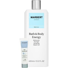 Marbert (Марберт)  Bath &amp; Body Energy Shower Gel Гель для душа, + AquaBooster Serum 15 мл / 400 мл