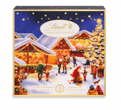 Lindt Адвент-календарь 2025 &quot;Рождественская ярмарка&quot;, 24 конфеты, 19 х 19 см, 230 г, 2 штуки