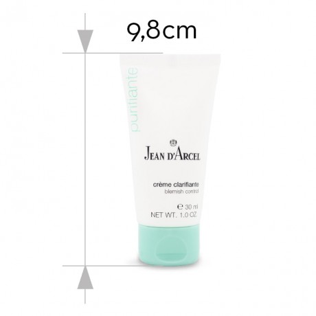 JEAN D'ARCEL creme clarifiante PURIFIANTE Spezialcreme fur fettempfindliche Haut stark antibakteriell creme clarifiante PURIFIANTE специальный крем для чувствительной к жирности кожи сильно антибактериальный