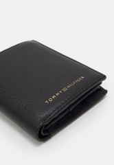 Tommy Hilfiger PREMIUM TRIFOLD UNISEX Wallet black ПРЕМИУМ ТРОЙНОЙ ФОЛД УНИСЕКС Бумажник черный