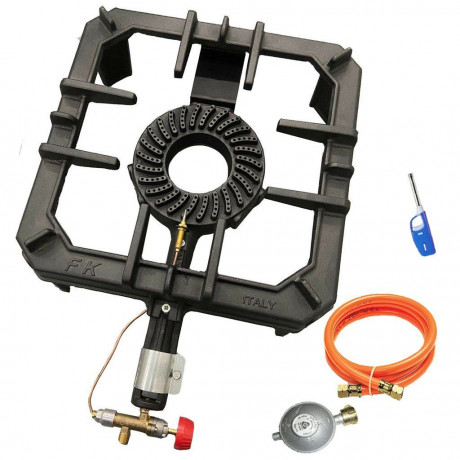 NJ The right choice NJ The right choice Gaskocher GB-29SD, ockerkocher Gaskocher 7 KW mit Zundsicherung Gusseisen kocher Нью-Джерси Газовая плита правильного выбора GB-29SD, плита цвета охры, газовая плита 7 кВт с запальным предохранителем, чугунная плит