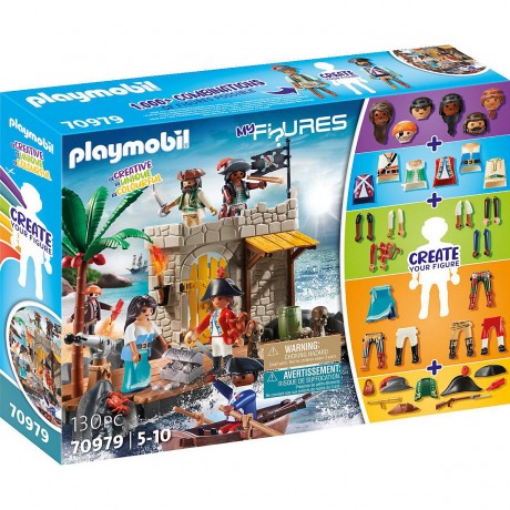PLAYMOBIL My Figures: Island of the Pirates Мои фигурки: Остров пиратов