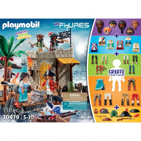 PLAYMOBIL My Figures: Island of the Pirates Мои фигурки: Остров пиратов