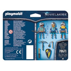 PLAYMOBIL PLAYMOBIL 70671 3er Set Novelmore Ritter PLAYMOBIL 70671 Набор из 3 рыцарей Novelmore