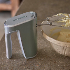 Cuisinart Cuisinart Handmixer RHM100E Cordless Collection, 0 W, kabellos, mit Ruhrstaben aus Edelstahl  Cuisinart RHM100E Cordless Collection 0W Аккумуляторный ручной миксер с стержнями для перемешивания из нержавеющей стали