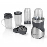 MAXXMEE MAXXMEE Smoothie-Maker Multifunktionaler Mixer 12-tlg Set Edelstahlklingen inkl. To-Go Deckel, 380,00 W, mit 8 Funktionen, mit verschiedenen Mixbechergrossen Многофункциональный блендер MAXXMEE Smoothie Maker, набор из 12 лезвий из нержавеющей ст