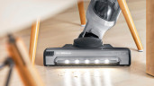 BOSCH BOSCH Akku-Hand-und Stielstaubsauger Flexxo Gen 2 Serie 4 BBH3K2801, beutellos, 28 V, Power Duse mit LED, integriertes Zubehor, silber  Беспроводной ручной пылесос BOSCH Flexxo Gen 2 Series 4 BBH3K2801, без мешка, 28 В, мощная насадка со светодиодом