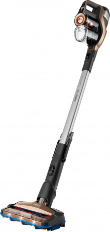 Philips Philips Akku-Stielstaubsauger XC7041/01 SpeedPro Max, beutellos, mit 65 Minuten Laufzeit, Turbomodus und 360°-Saugduse  Беспроводной пылесос Philips XC7041/01 SpeedPro Max, без мешка, время работы 65 минут, турборежим, всасывающая насадка на 360°