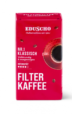 Eduscho Filterkaffee Nr.1 Klassisch Кофе молотый Nr.1 Классический, 500 грамм