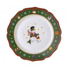 Hutschenreuther Hutschenreuther Happy Christmas green Teller d: 31 cm Hutschenreuther Happy Christmas зеленая тарелка d: 31 см