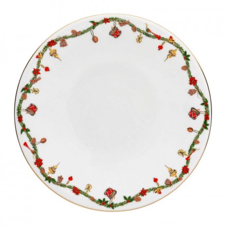 Hutschenreuther Hutschenreuther Nora Christmas Teller flach / Speiseteller 27 cm Hutschenreuther Nora Рождественская тарелка плоская / обеденная тарелка 27 см