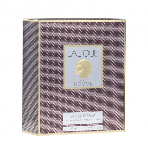 Lalique Pour Homme Equus Eau de Parfum  Мужской парфюм, древесно-фужерный аромат с ветивером и мускусом, 75мл