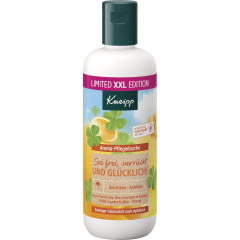 Kneipp Aroma-Pflegedusche Sei frei, verrueckt und gluecklich! Limited XXL Edition, 400 ml, Kneipp ароматный гель для душа «Будь свободной, сумасшедшей и счастливой!» с апельсином, 400 мл