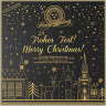Henry Lambertz Adventskalender, Henry Lambertz адвент-календарь 2026 с пряниками, домино, марципаном и шоколадом, 25 изделий, 290 г