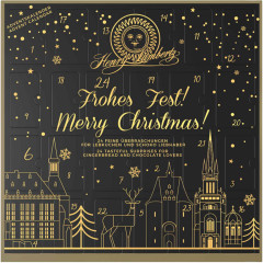 Henry Lambertz Adventskalender, Henry Lambertz адвент-календарь 2026 с пряниками, домино, марципаном и шоколадом, 25 изделий, 290 г