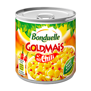 Bonduelle Золотая кукуруза с перцем чили 310г