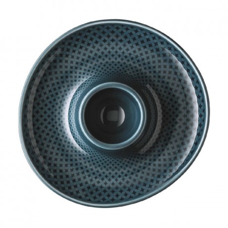 Rosenthal Rosenthal Junto Ocean Blue - Porzellan Eierbecher mit Ablage 13 cm Rosenthal Junto Ocean Blue - Подставка для яиц фарфоровая с полкой 13 см