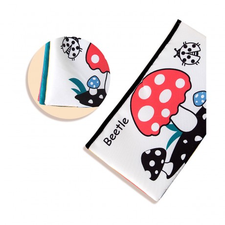 Vetaka Baby Stoffbucher mit Spiegel fur Kinder Детские книжки из ткани с зеркалом для детей