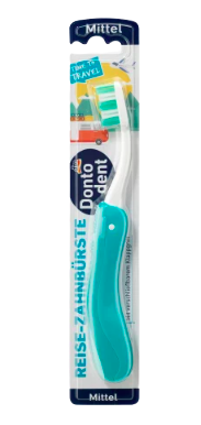 Dontodent Zahnbürste Reise mittel, 1 St, Донтодент Зубная щетка дорожная складная, 1шт