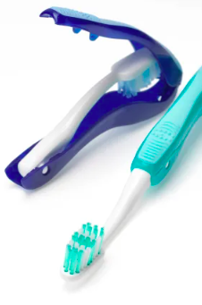 Dontodent Zahnbürste Reise mittel, 1 St, Донтодент Зубная щетка дорожная складная, 1шт