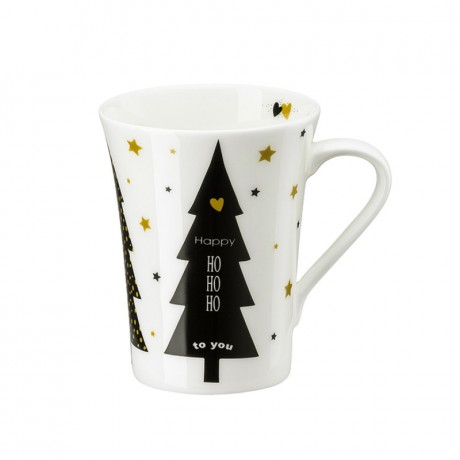 Hutschenreuther Hutschenreuther My Mug Collection Christmas - Happy HoHoHo to you Becher mit Henkel 0,40 L Hutschenreuther My Mug Collection Christmas - Happy HoHoHo to you Кружка с ручкой 0,40 л
