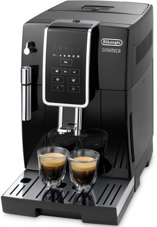 De'Longhi De'Longhi Kaffeevollautomat Dinamica ECAM 358.15.B, Sensor-Bedienfeld, inkl. Pflegeset im Wert von € 31,99 UVP Полностью атоматическая кофемашина De'Longhi Dinamica ECAM 358.15.B, сенсорная панель управления, включая набор для ухода, рекомендуе