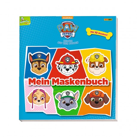 Panini Verlag PAW Patrol: Mein Maskenbuch Щенячий патруль: Моя книга масок