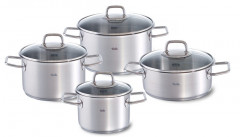 Fissler Fissler Topfset 4-tlg. VISEO silber Набор горшков Fissler, 4 шт. ВИСЕО