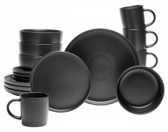 Van Well Van Well Kombiservice 16-tlg. NERO schwarz Комбинированный сервиз Van Well 16 шт. НЕРОН
