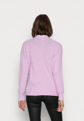 Tommy Hilfiger TEXTURED RELAXED V NECK CARDIGAN Cardigan luminous lilac ТЕКСТУРНЫЙ РЕЛАКСИРОВАННЫЙ КАРДИГАН С V-ОБРАЗНЫМ ВЫРЕЗОМ Кардиган светящаяся сирень