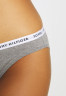 Tommy Hilfiger 3 PACK Briefs medium grey heather/white/black 3 НАБОР трусов средний серый вереск/белый/черный