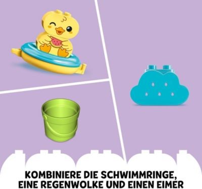 LEGO LEGO DUPLO 10965 Badewannenspass: Schwimmender Tierzug LEGO DUPLO 10965 Веселье в ванне: плавучий поезд с животными