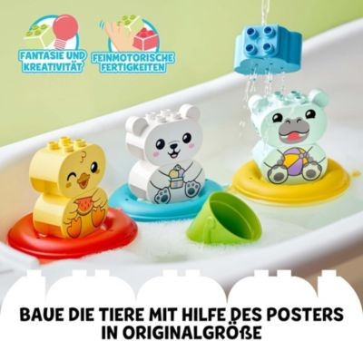 LEGO LEGO DUPLO 10965 Badewannenspass: Schwimmender Tierzug LEGO DUPLO 10965 Веселье в ванне: плавучий поезд с животными