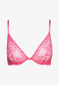 Tommy Hilfiger FLORAL UNPADDED  Triangle bra hot magenta FLORAL UNPADDED Бюстгальтер с треугольными чашечками горячий пурпурный