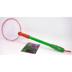 Edu-Toys Kescher mit Teleskoparm mit Forscherlupe Подсак с телескопической стрелой и увеличительным стеклом исследователя