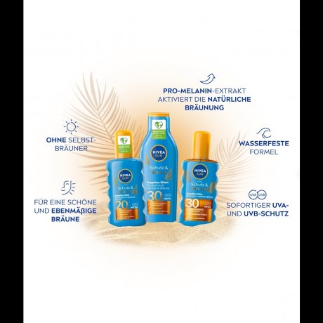 Nivea Sun Schutz & Braune Sonnenspray  Защита от солнца и коричневый солнцезащитный спрей