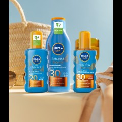 Nivea Sun Schutz &amp; Braune Sonnenspray  Защита от солнца и коричневый солнцезащитный спрей