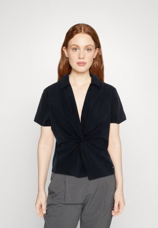 Tommy Hilfiger SOLID POPLIN TWIST Blouse desert sky SOLID POPLIN TWIST Блузка небо пустыни