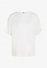 Tommy Hilfiger RELAXED FIT Basic T-shirt ecru RELAXED FIT Базовая футболка экрю
