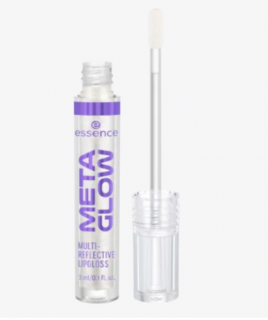 essence Lipgloss Meta Glow 01 Cyber Space, 3 ml Блеск для губ Meta Glow 01 Cyber ​​Space