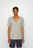 Tommy Hilfiger CREST Basic T-shirt light grey  CREST Базовая футболка светло-серый