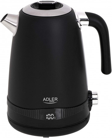 Adler Adler Wasserkocher AD 1295b Wasserkocher 1,7-L Stahl LCD-Anzeige Temperaturregelung  Чайник Adler AD 1295b чайник 1,7 л стальной ЖК-дисплей с контролем температуры