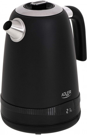 Adler Adler Wasserkocher AD 1295b Wasserkocher 1,7-L Stahl LCD-Anzeige Temperaturregelung  Чайник Adler AD 1295b чайник 1,7 л стальной ЖК-дисплей с контролем температуры